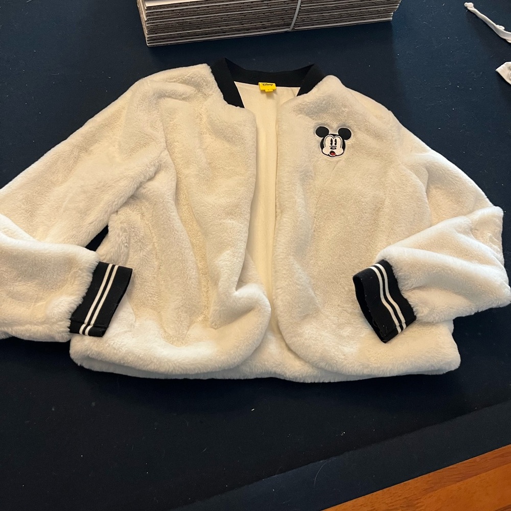 Fluffy fur Disney jacket